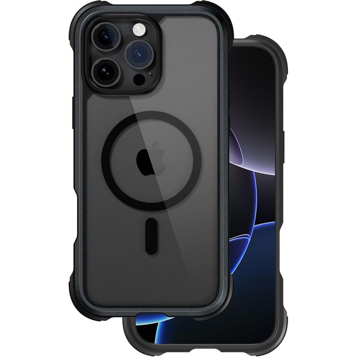 Θήκη MagEasy Odyssey M Magsafe Metal Black iPhone 16 Pro Max ΘΗΚΕΣ MagEasy Θήκη MagEasy Odyssey M Magsafe Metal Black iPhone 16 Pro Max