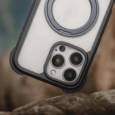 Θήκη MagEasy Odyssey Stand M Magsafe Metal Black iPhone 16 Pro Max ΘΗΚΕΣ MagEasy Θήκη MagEasy Odyssey Stand M Magsafe Metal Black iPhone 16 Pro Max - Image 7