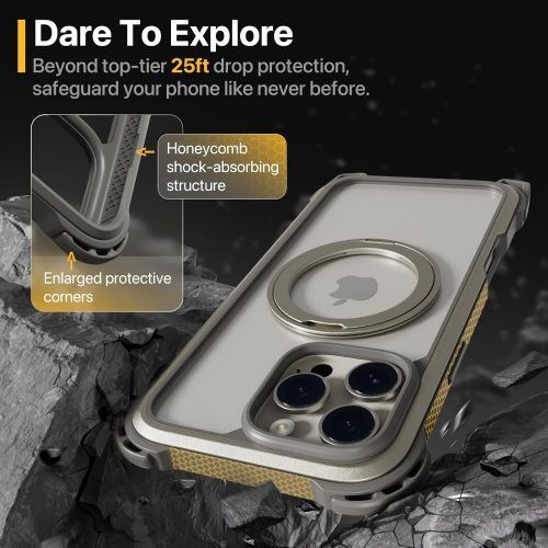 Alternative view of Θήκη MagEasy Odyssey Ultra M with Lanyard Magsafe Titanium iPhone 16 Pro Max