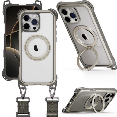 Θήκη MagEasy Odyssey Ultra M with Lanyard Magsafe Titanium iPhone 16 Pro Max ΘΗΚΕΣ MagEasy Θήκη MagEasy Odyssey Ultra M with Lanyard Magsafe Titanium iPhone 16 Pro Max