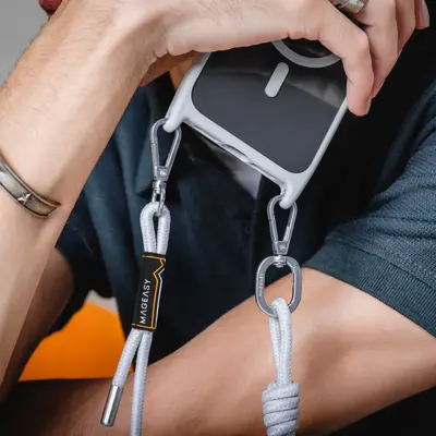 Alternative view of Θήκη MagEasy Roar M with Lanyard Magsafe Transparent iPhone 16 Pro