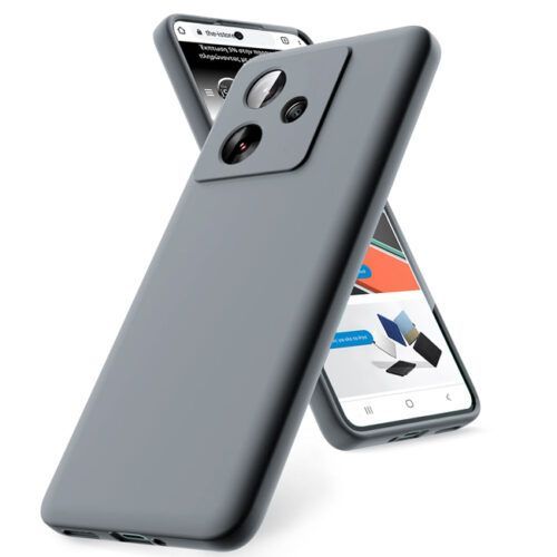 Θήκη Rubber Silk Grey Poco M6 4G