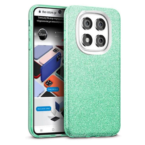 Θήκη Hybrid Strass Green Xiaomi Redmi Note 14 Pro+ 5G