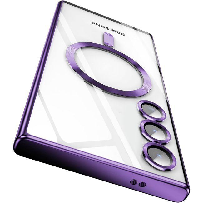 Θήκη Orso Magsafe Camera Protection Bare Look Purple Samsung Galaxy S24/S25 ΘΗΚΕΣ Orso Θήκη Orso Magsafe Camera Protection Bare Look Purple Samsung Galaxy S24/S25