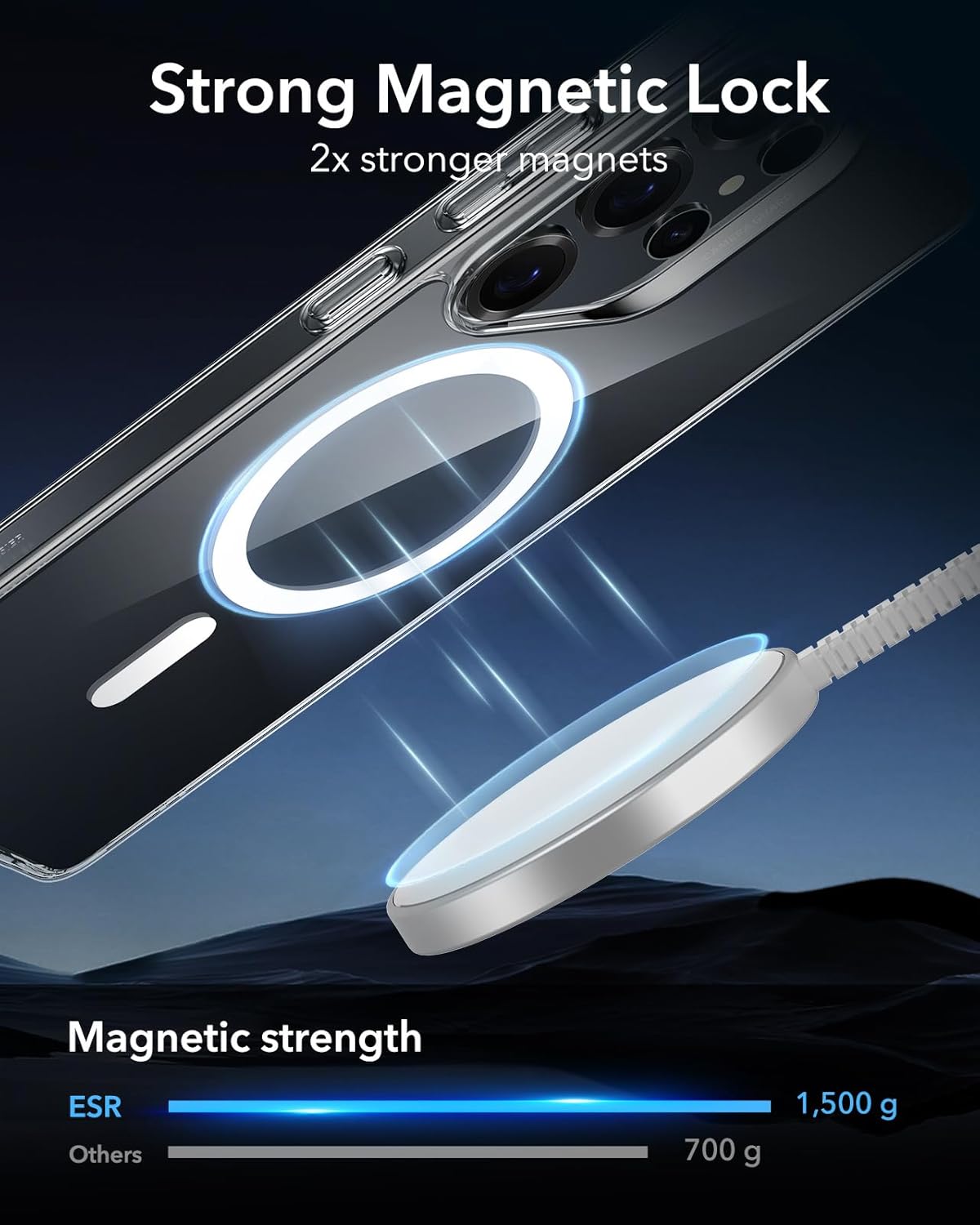 Θήκη ESR Classic Hybrid MagSafe Clear Samsung Galaxy S25 Ultra ΘΗΚΕΣ ESR Θήκη ESR Classic Hybrid MagSafe Clear Samsung Galaxy S25 Ultra - Image 7