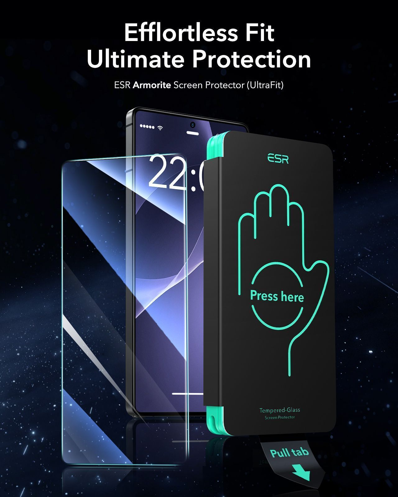 ESR Premium Quality Tempered Glass Samsung Galaxy S25 Ultra (2-Pack With Easy Installation Tray) ΠΡΟΣΤΑΣΙΑ ΟΘΟΝΗΣ ESR ESR Premium Quality Tempered Glass Samsung Galaxy S25 Ultra (2-Pack With Easy Installation Tray) - Image 2