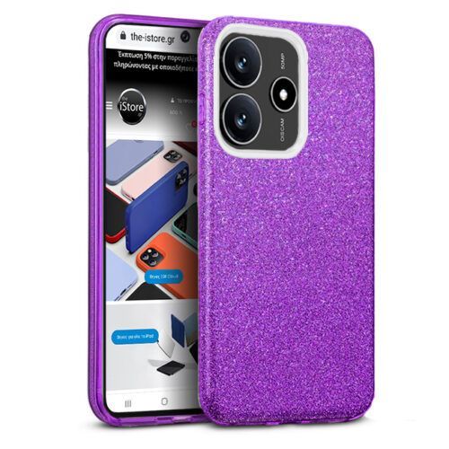 Θήκη Hybrid Strass Violet Xiaomi Redmi Note 14 5G