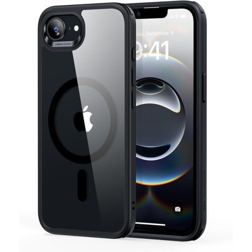Θήκη ESR Classic Hybrid HaloLock MagSafe Clear Black iPhone 16e/17e STOCK OFFERS ESR Θήκη ESR Classic Hybrid HaloLock MagSafe Clear Black iPhone 16e/17e