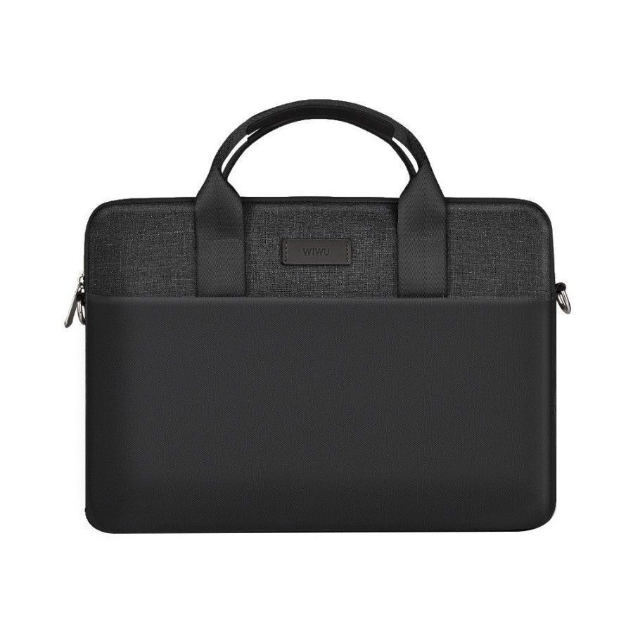 WiWU Minimalist Laptop Bag 15.6″ Black GADGETS WIWU WiWU Minimalist Laptop Bag 15.6" Black - Image 5