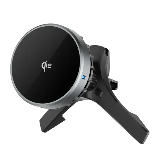 WiWU Qi2 MagSafe Air Vent Car Charger Black (CH-319)