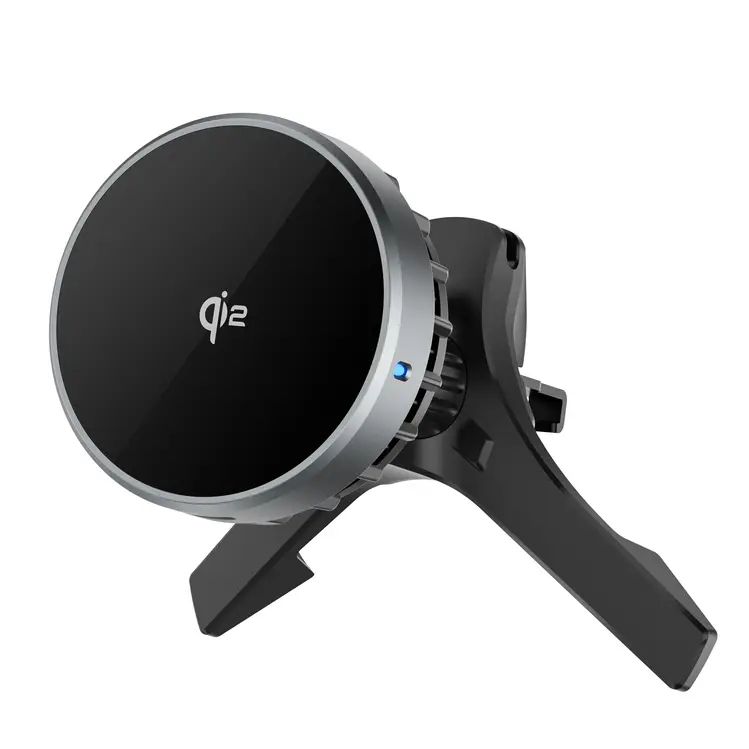 WiWU Qi2 MagSafe Air Vent Car Charger Black (CH-319) ΑΞΕΣΟΥΑΡ MAGSAFE WIWU WiWU Qi2 MagSafe Air Vent Car Charger Black (CH-319)