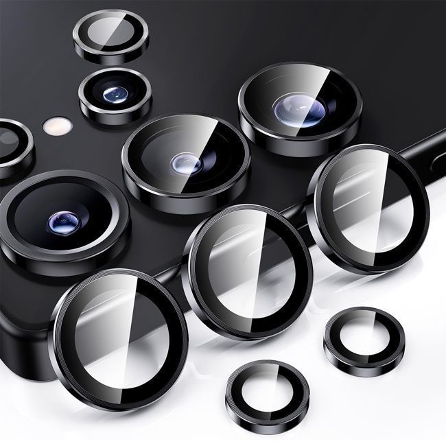 Siipro Lens Camera Tempered Glass Black Samsung Galaxy S25 Ultra ΠΡΟΣΤΑΣΙΑ ΟΘΟΝΗΣ SIIPRO Siipro Lens Camera Tempered Glass Black Samsung Galaxy S25 Ultra