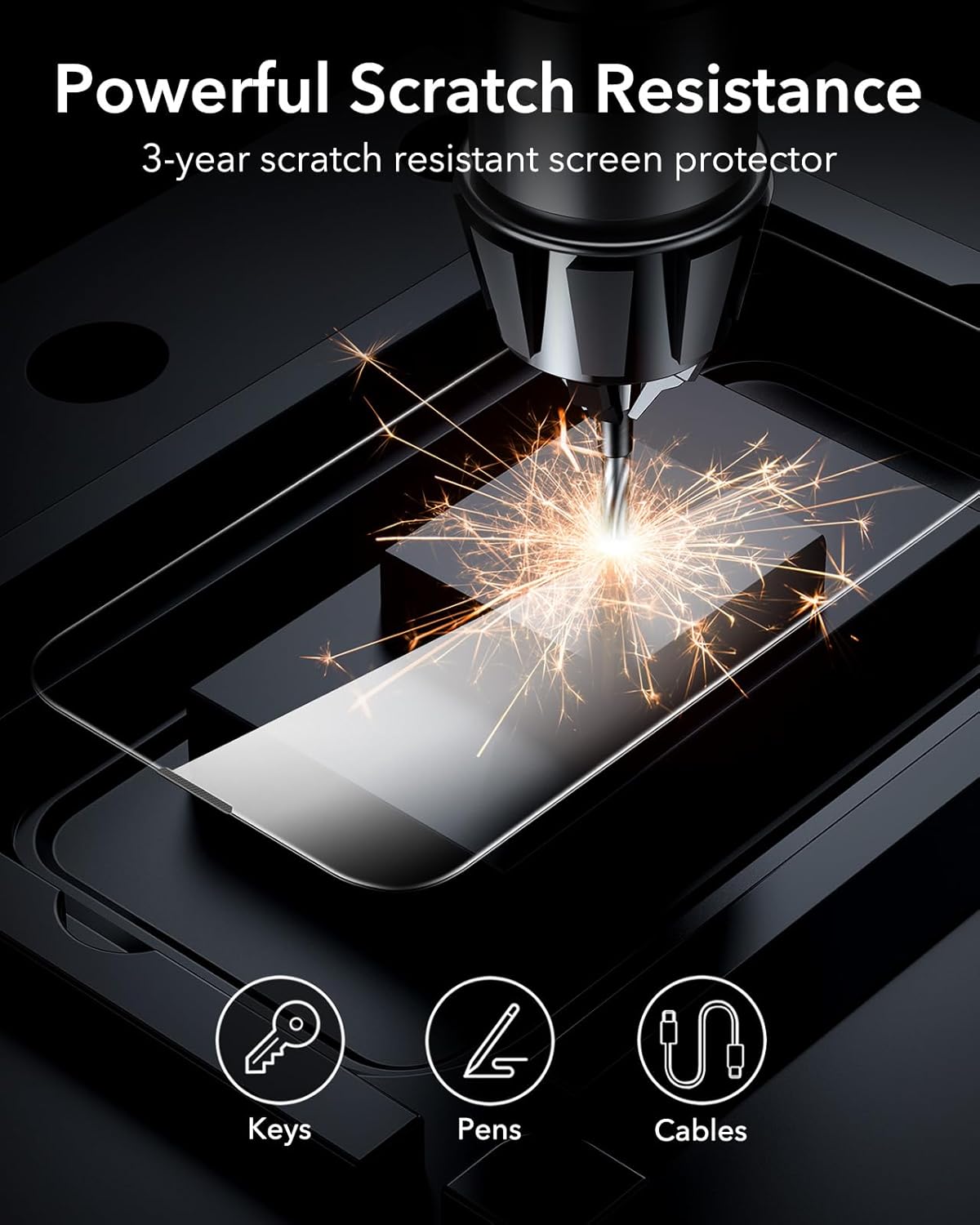 ESR Premium Quality Tempered Glass iPhone 16e/17e ΠΡΟΣΤΑΣΙΑ ΟΘΟΝΗΣ ESR ESR Premium Quality Tempered Glass iPhone 16e/17e - Image 5
