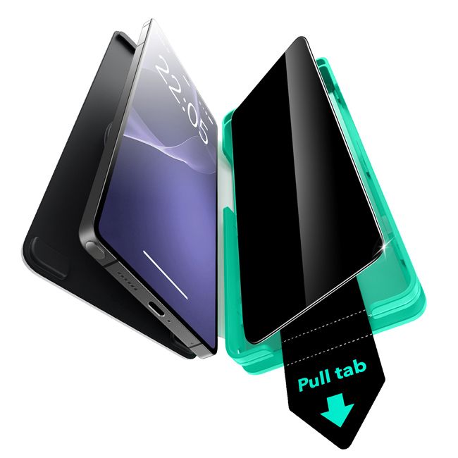 ESR Premium Quality Privacy Tempered Glass Samsung Galaxy S25 Ultra (With Flawless Fit Tray) ΠΡΟΣΤΑΣΙΑ ΟΘΟΝΗΣ ESR ESR Premium Quality Privacy Tempered Glass Samsung Galaxy S25 Ultra (With Flawless Fit Tray)