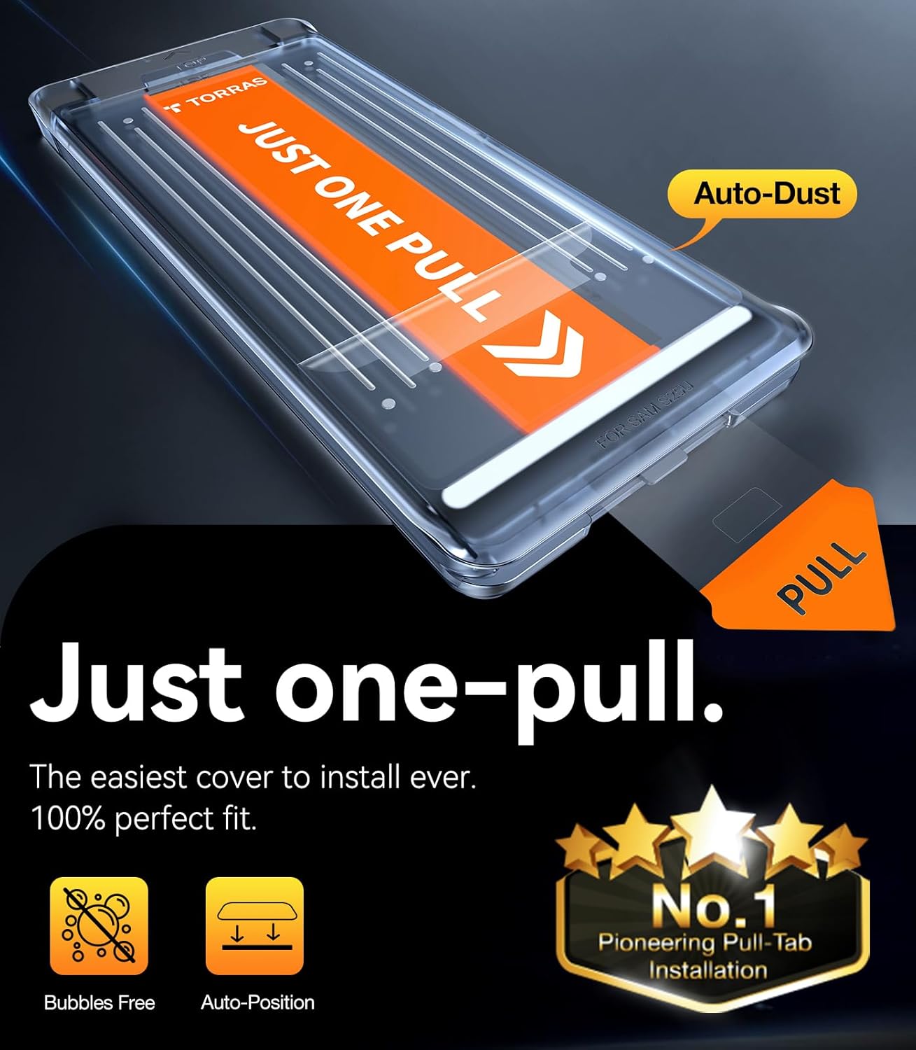 Torras Install Master GlassGo Full Cover Privacy Tempered Glass Samsung Galaxy S25 Ultra ΠΡΟΣΤΑΣΙΑ ΟΘΟΝΗΣ TORRAS Torras Install Master GlassGo Full Cover Privacy Tempered Glass Samsung Galaxy S25 Ultra - Image 4