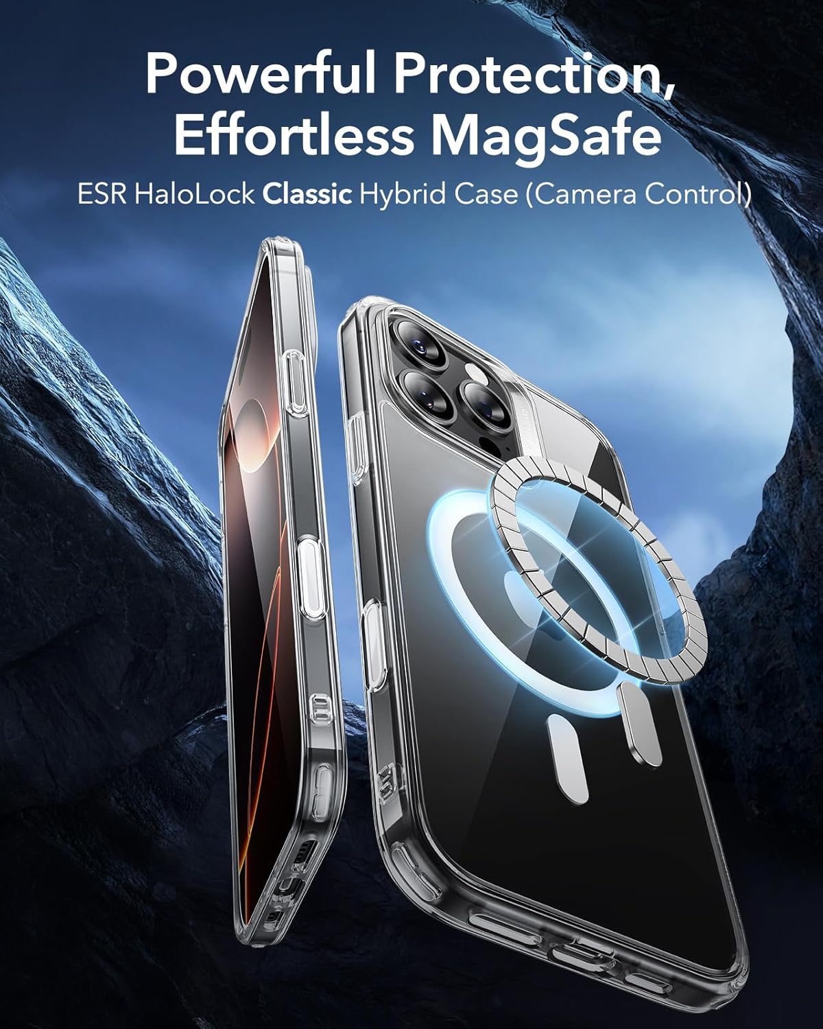 Θήκη ESR Classic Hybrid (Camera Control Button) MagSafe Clear iPhone 16 Pro Max ΘΗΚΕΣ ESR Θήκη ESR Classic Hybrid (Camera Control Button) MagSafe Clear iPhone 16 Pro Max - Image 2