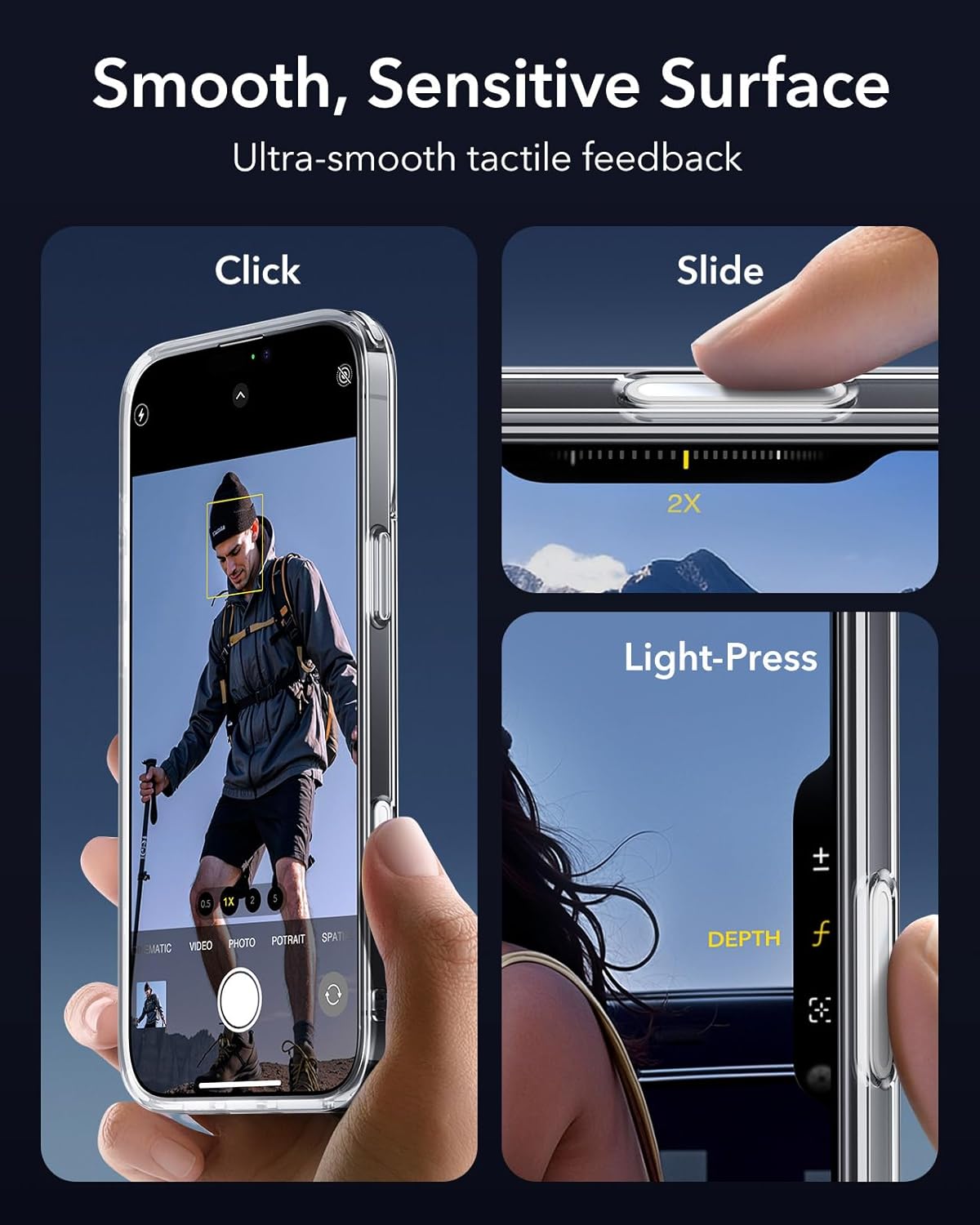 Θήκη ESR Classic Hybrid (Camera Control Button) MagSafe Clear iPhone 16 Pro Max ΘΗΚΕΣ ESR Θήκη ESR Classic Hybrid (Camera Control Button) MagSafe Clear iPhone 16 Pro Max - Image 4