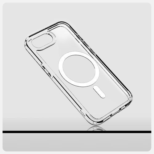 Alternative view of Θήκη Spigen Ultra Hybrid MagSafe Clear White iPhone 16e/17e