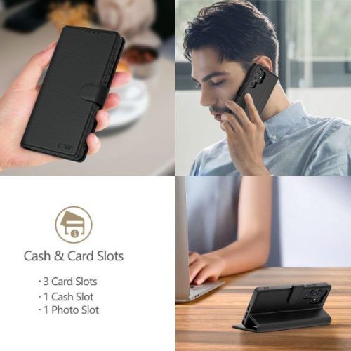 Alternative view of Θήκη Tech-Protect Wallet Black Xiaomi Redmi Note 14 Pro 5G/Note 14 Pro+/Poco X7