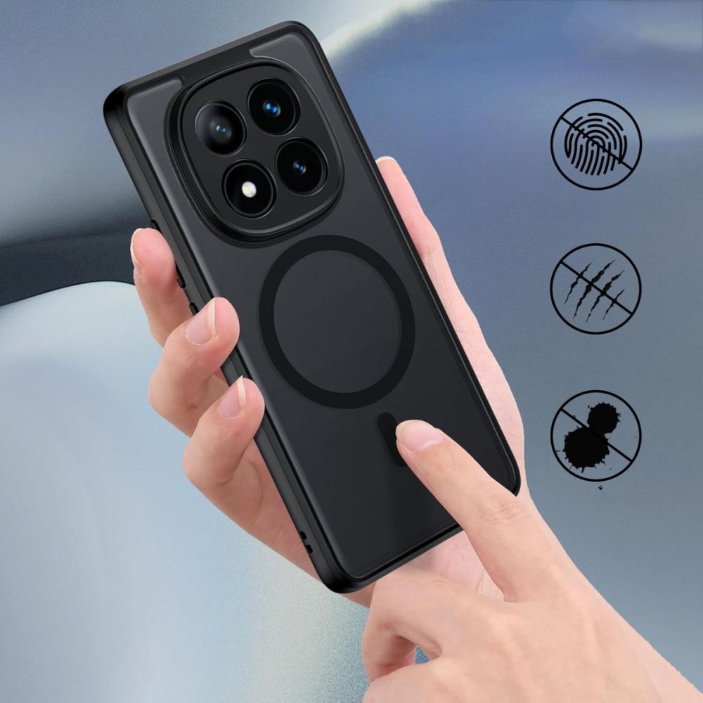 Θήκη Tech-Protect MagMat Frosted Black Xiaomi Redmi Note 14 Pro 5G/Poco X7 ΘΗΚΕΣ Tech-Protect Θήκη Tech-Protect MagMat Frosted Black Xiaomi Redmi Note 14 Pro 5G/Poco X7 - Image 3