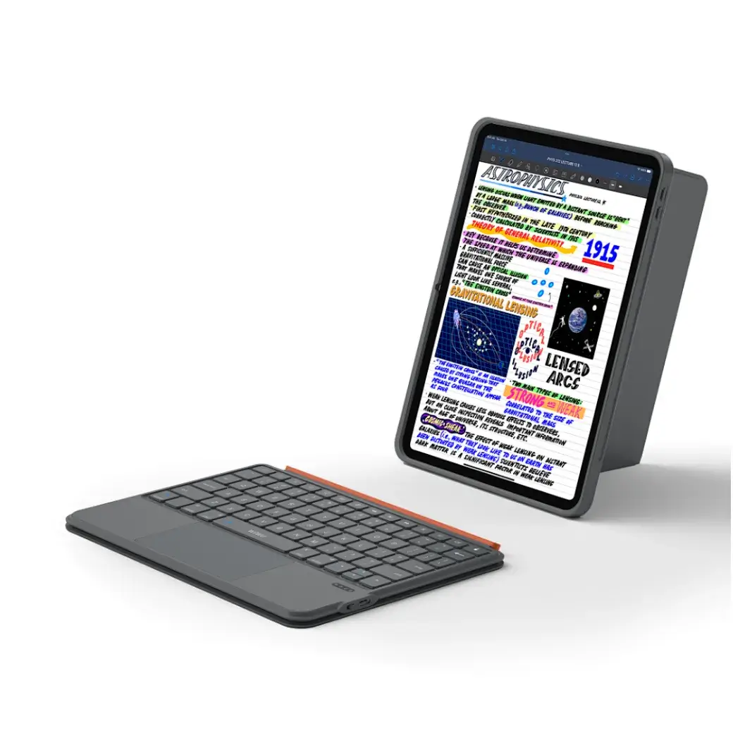 Θήκη WiWU 3in1 Combo Keyboard Grey iPad Pro 13 2024 ΘΗΚΕΣ WIWU Θήκη WiWU 3in1 Combo Keyboard Grey iPad Pro 13 2024 - Image 5