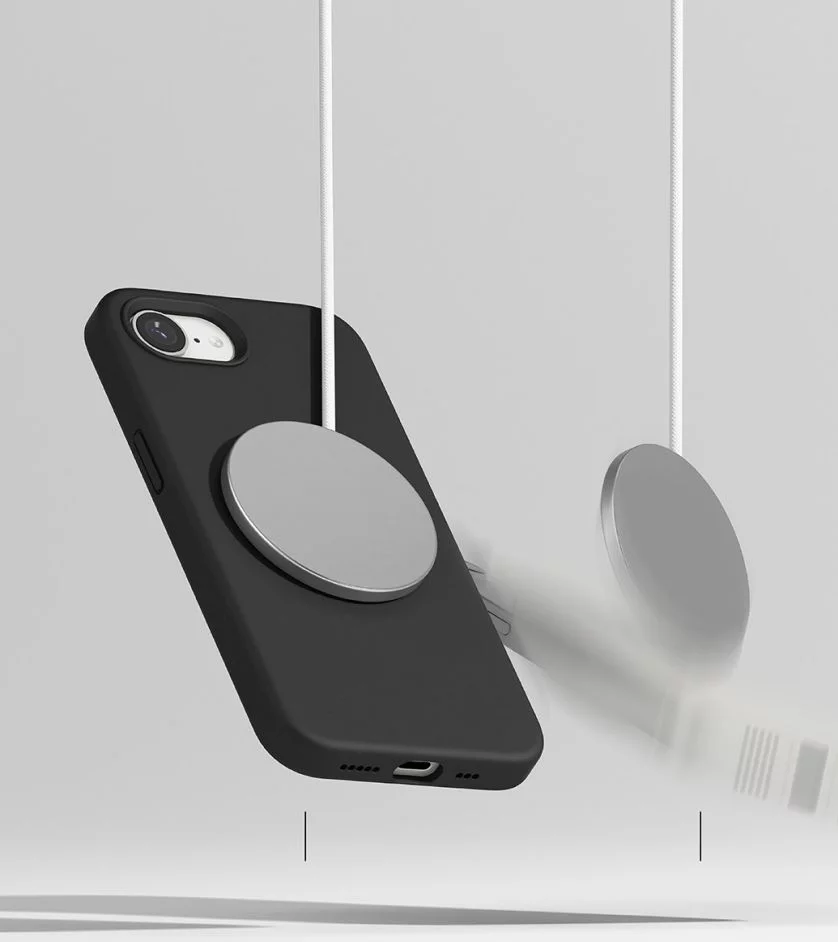Θήκη Ringke Liquid Silicone Magsafe Black iPhone 16e STOCK OFFERS Ringke Θήκη Ringke Liquid Silicone Magsafe Black iPhone 16e - Image 5