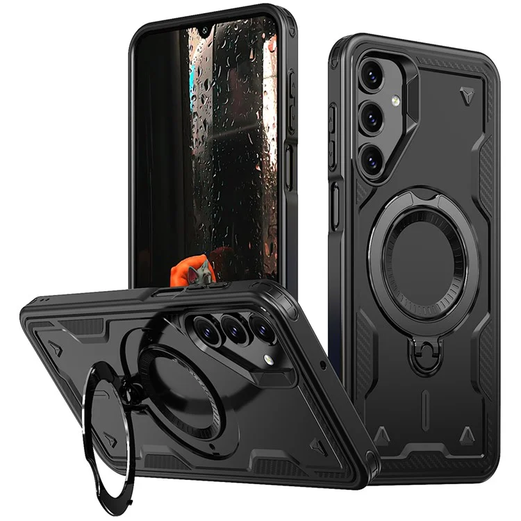 Θήκη Orso Buffer Ostand Armor Black Samsung Galaxy A55 ΘΗΚΕΣ Orso Θήκη Orso Buffer Ostand Armor Black Samsung Galaxy A55