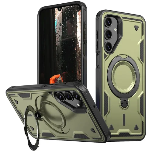 Θήκη Orso Buffer Ostand Armor Khaki Samsung Galaxy A56 ΘΗΚΕΣ Orso Θήκη Orso Buffer Ostand Armor Khaki Samsung Galaxy A56