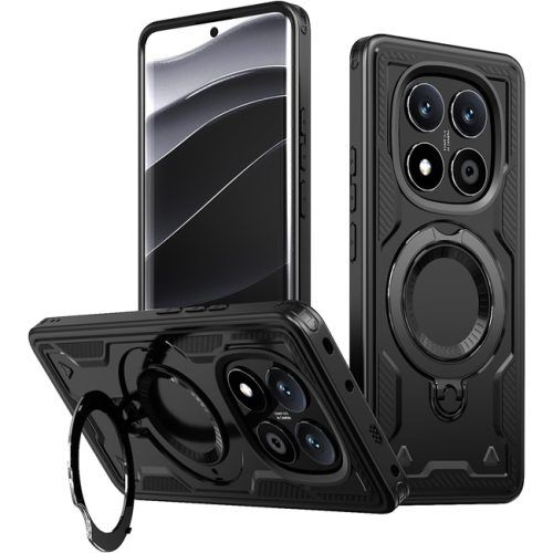 Θήκη Orso Buffer Ostand Armor Black Xiaomi Redmi Note 14 Pro+ 5G ΘΗΚΕΣ Orso Θήκη Orso Buffer Ostand Armor Black Xiaomi Redmi Note 14 Pro+ 5G