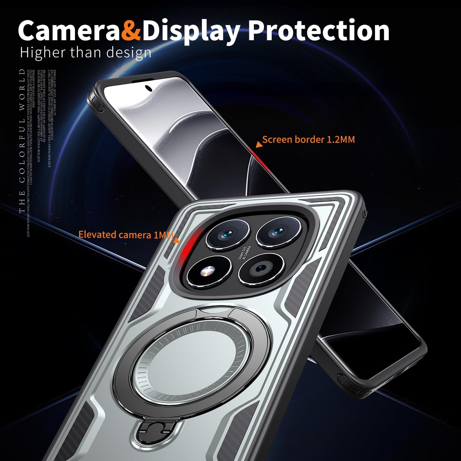 Θήκη Orso Buffer Ostand Armor Silver Xiaomi Redmi Note 14 Pro+ 5G ΘΗΚΕΣ Orso Θήκη Orso Buffer Ostand Armor Silver Xiaomi Redmi Note 14 Pro+ 5G - Image 3