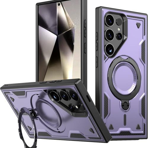 Θήκη Orso Buffer Ostand Armor Purple Samsung Galaxy S25 Ultra ΘΗΚΕΣ Orso Θήκη Orso Buffer Ostand Armor Purple Samsung Galaxy S25 Ultra