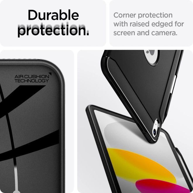 Θήκη Spigen Rugged Armor Black iPad 10th/11th ΘΗΚΕΣ Spigen Θήκη Spigen Rugged Armor Black iPad 10th/11th - Image 3