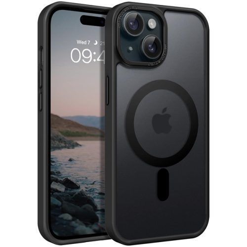 Θήκη Orso MagCase Focus Frosted Black iPhone 15 Plus ΘΗΚΕΣ Orso Θήκη Orso MagCase Focus Frosted Black iPhone 15 Plus