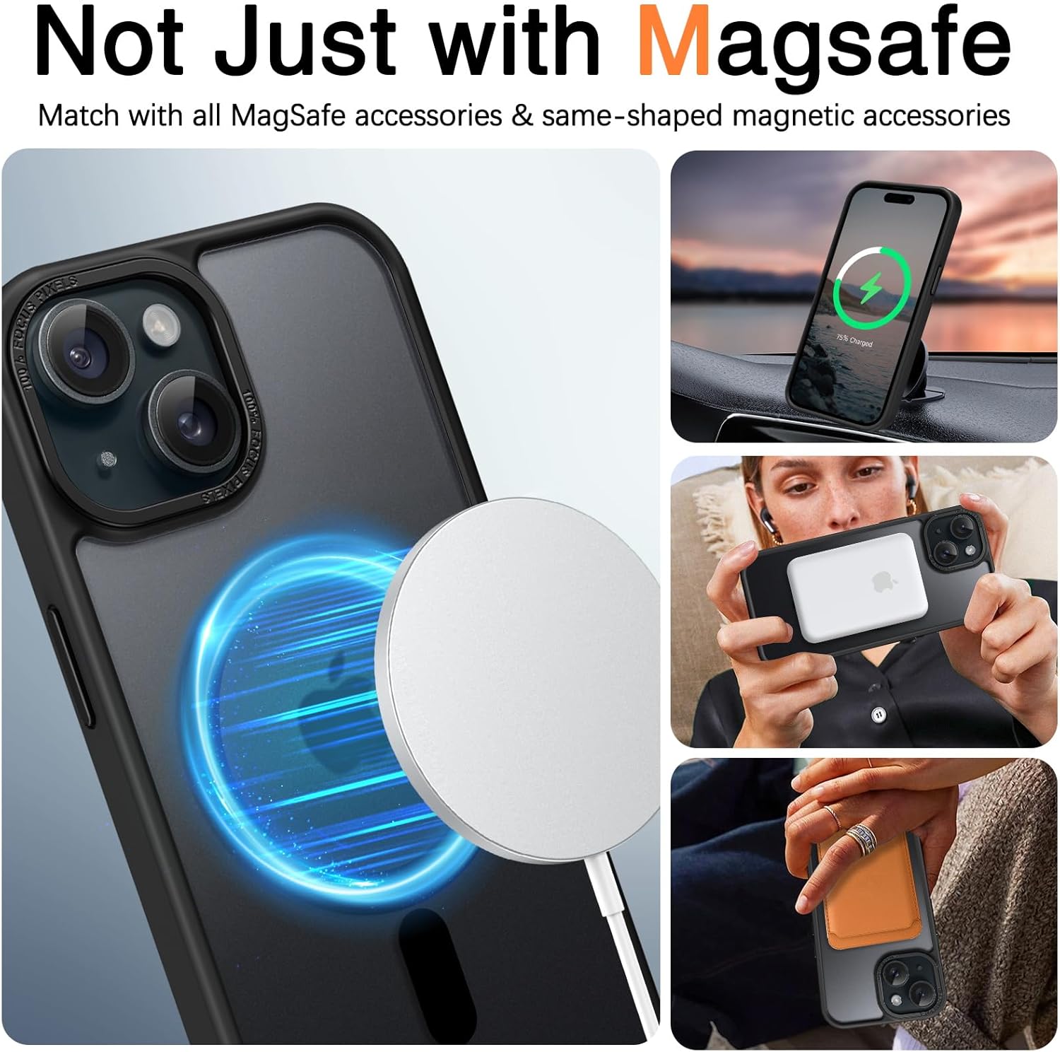 Θήκη Orso MagCase Focus Frosted Brown iPhone 15 ΘΗΚΕΣ Orso Θήκη Orso MagCase Focus Frosted Brown iPhone 15 - Image 2