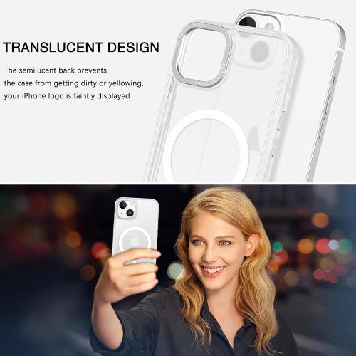 Alternative view of Θήκη Orso MagCase Focus Frosted Clear iPhone 15 Plus