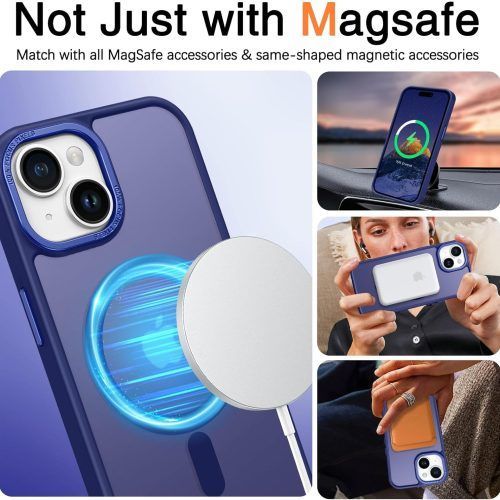 Alternative view of Θήκη Orso MagCase Focus Frosted Purple iPhone 15