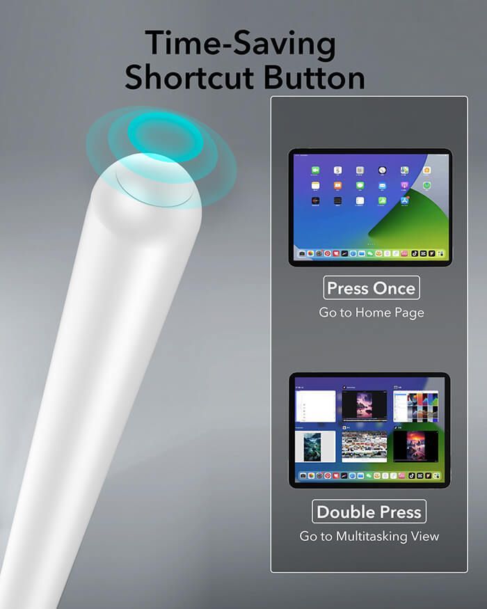 ESR iPad Digital Pencil Pro with Magnetic Charging White GADGETS ESR ESR iPad Digital Pencil Pro with Magnetic Charging White - Image 5