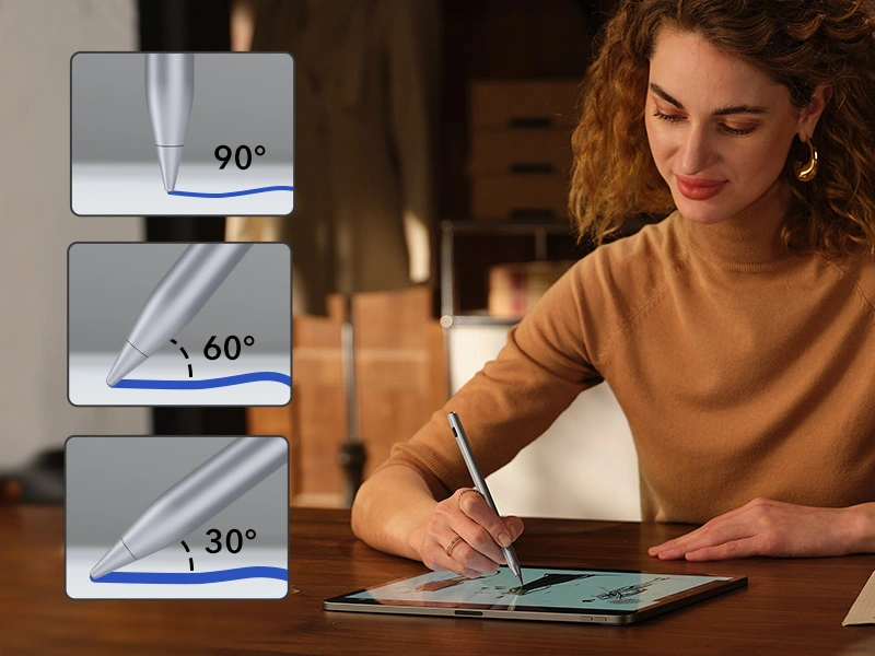 ESR iPad Digital Pencil Pro with Magnetic Charging Dark Silver GADGETS ESR ESR iPad Digital Pencil Pro with Magnetic Charging Dark Silver - Image 9
