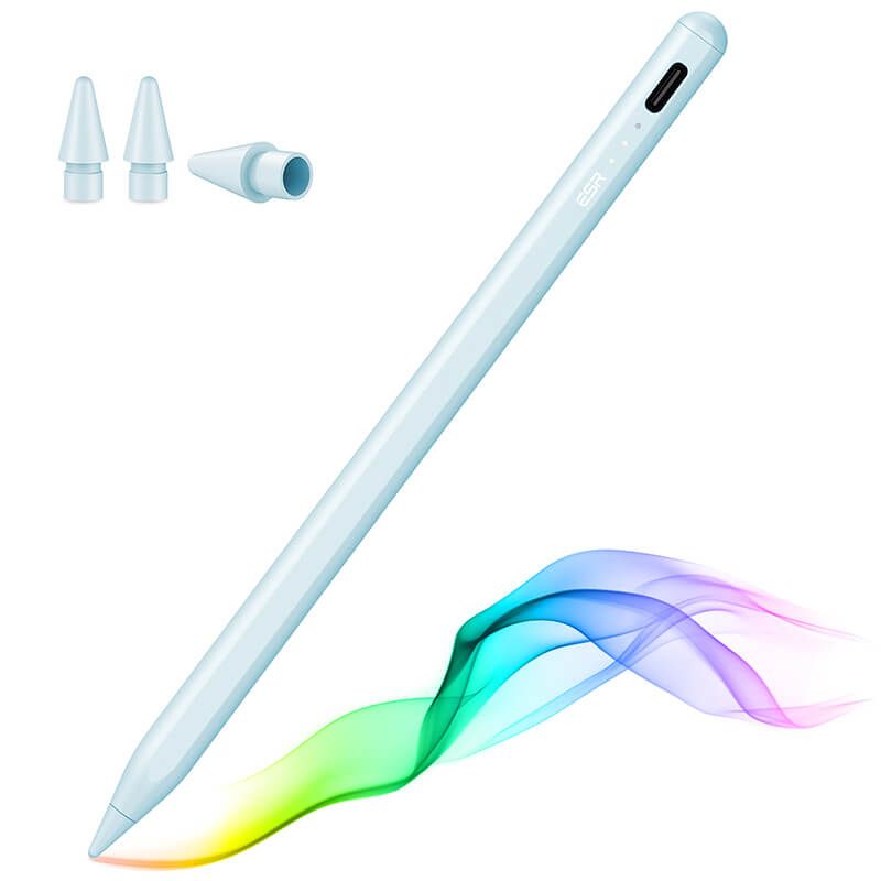 ESR Digital iPad Stylus Pencil with Magnetic Attachment Light Blue GADGETS ESR ESR Digital iPad Stylus Pencil with Magnetic Attachment Light Blue