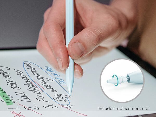 ESR Digital iPad Stylus Pencil with Magnetic Attachment Light Blue GADGETS ESR ESR Digital iPad Stylus Pencil with Magnetic Attachment Light Blue - Image 13