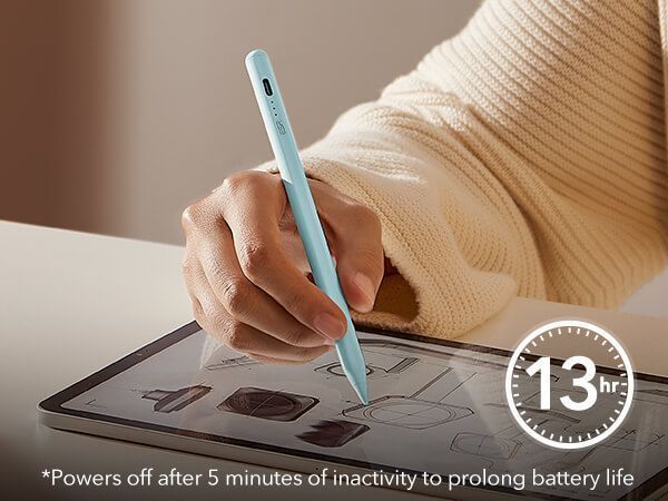 ESR Digital iPad Stylus Pencil with Magnetic Attachment Light Blue GADGETS ESR ESR Digital iPad Stylus Pencil with Magnetic Attachment Light Blue - Image 15