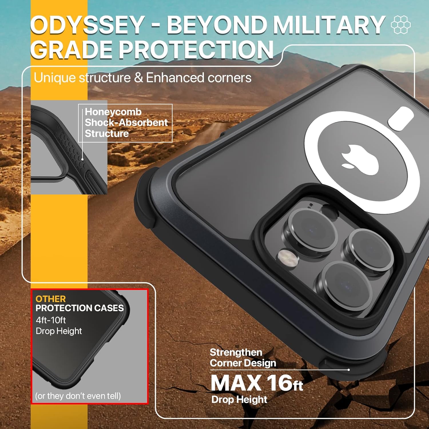 Θήκη MagEasy Odyssey M Magsafe Leather Black iPhone 14/13 ΘΗΚΕΣ MagEasy Θήκη MagEasy Odyssey M Magsafe Leather Black iPhone 14/13 - Image 2