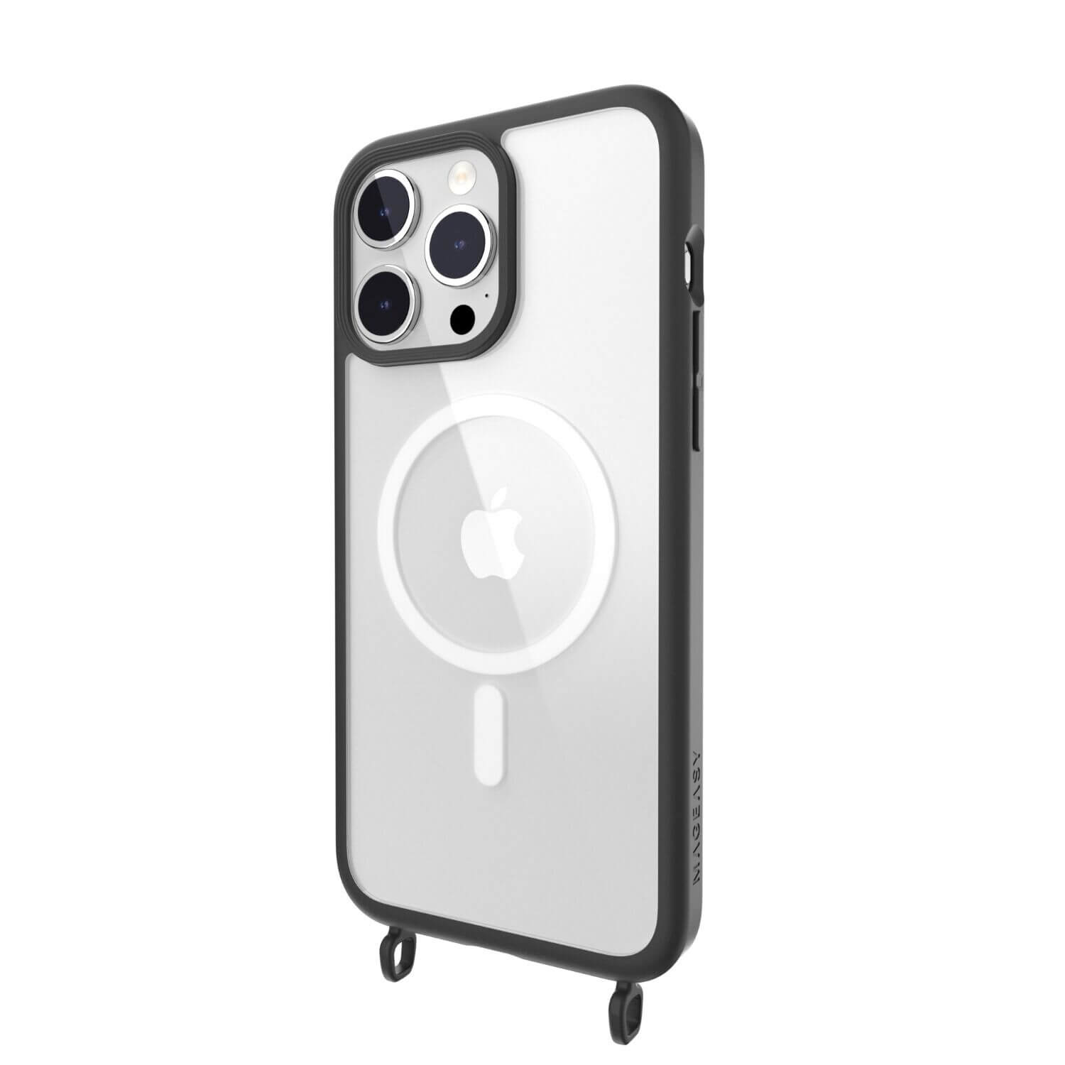 Θήκη MagEasy Roar M with Strap Magsafe Black iPhone 15 Pro Max ΘΗΚΕΣ MagEasy Θήκη MagEasy Roar M with Strap Magsafe Black iPhone 15 Pro Max - Image 2