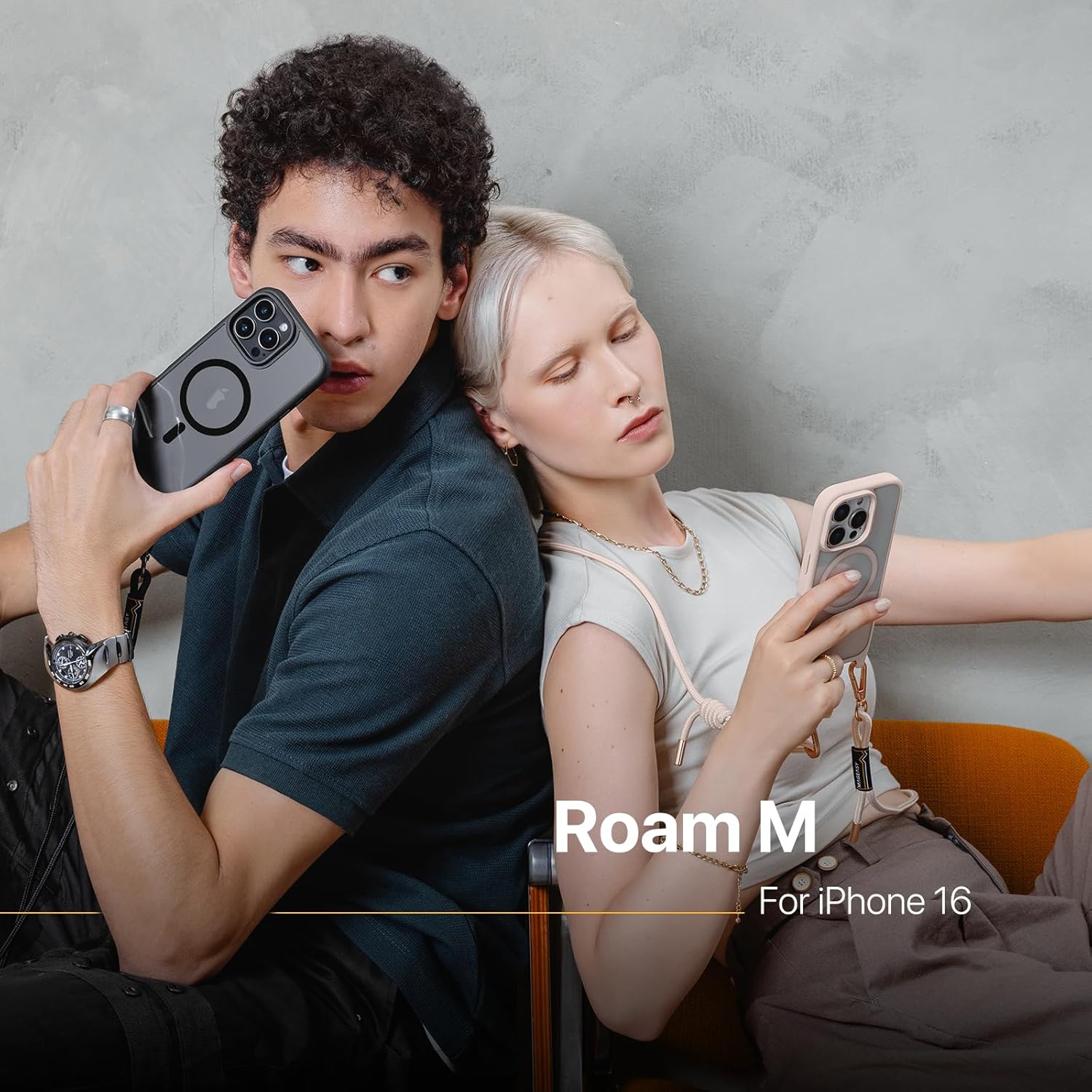 Θήκη MagEasy Roar M with Lanyard Magsafe Transparent Black iPhone 16 Pro Max ΘΗΚΕΣ MagEasy Θήκη MagEasy Roar M with Lanyard Magsafe Transparent Black iPhone 16 Pro Max - Image 8