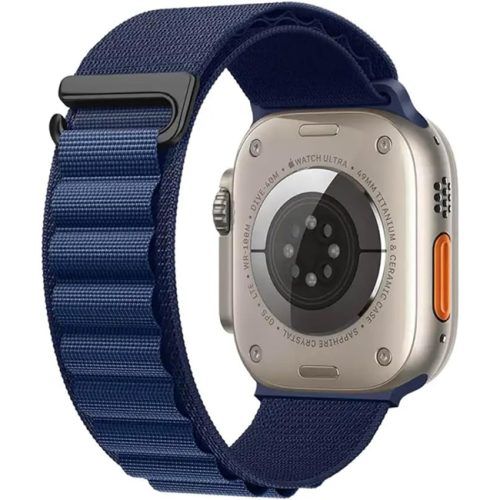 Orso Alpine Nylon Loop Band Blue Apple Watch 44/45/46/49mm