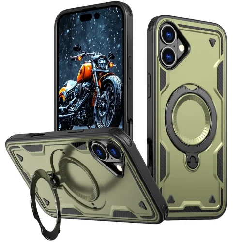 Θήκη Orso Buffer Ostand Armor Khaki Poco X7 Pro 5G