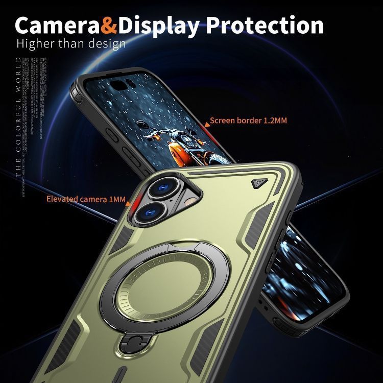 Θήκη Orso Buffer Ostand Armor Khaki Poco X7 Pro 5G ΘΗΚΕΣ Orso Θήκη Orso Buffer Ostand Armor Khaki Poco X7 Pro 5G - Image 5