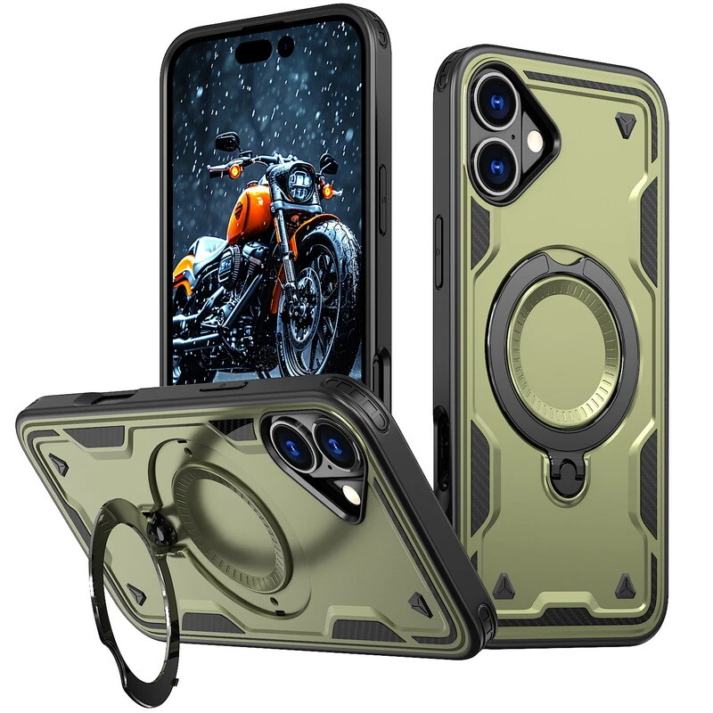 Θήκη Orso Buffer Ostand Armor Khaki Poco X7 Pro 5G ΘΗΚΕΣ Orso Θήκη Orso Buffer Ostand Armor Khaki Poco X7 Pro 5G