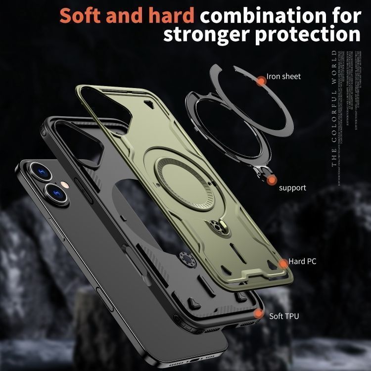 Θήκη Orso Buffer Ostand Armor Khaki Poco X7 Pro 5G ΘΗΚΕΣ Orso Θήκη Orso Buffer Ostand Armor Khaki Poco X7 Pro 5G - Image 4