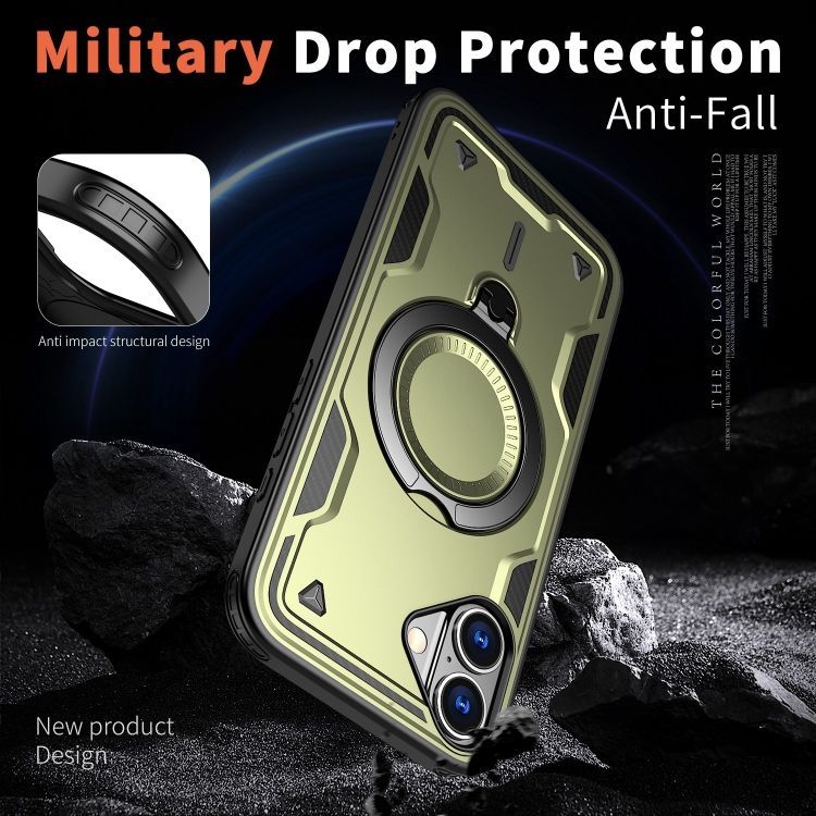 Θήκη Orso Buffer Ostand Armor Khaki Poco X7 Pro 5G ΘΗΚΕΣ Orso Θήκη Orso Buffer Ostand Armor Khaki Poco X7 Pro 5G - Image 3